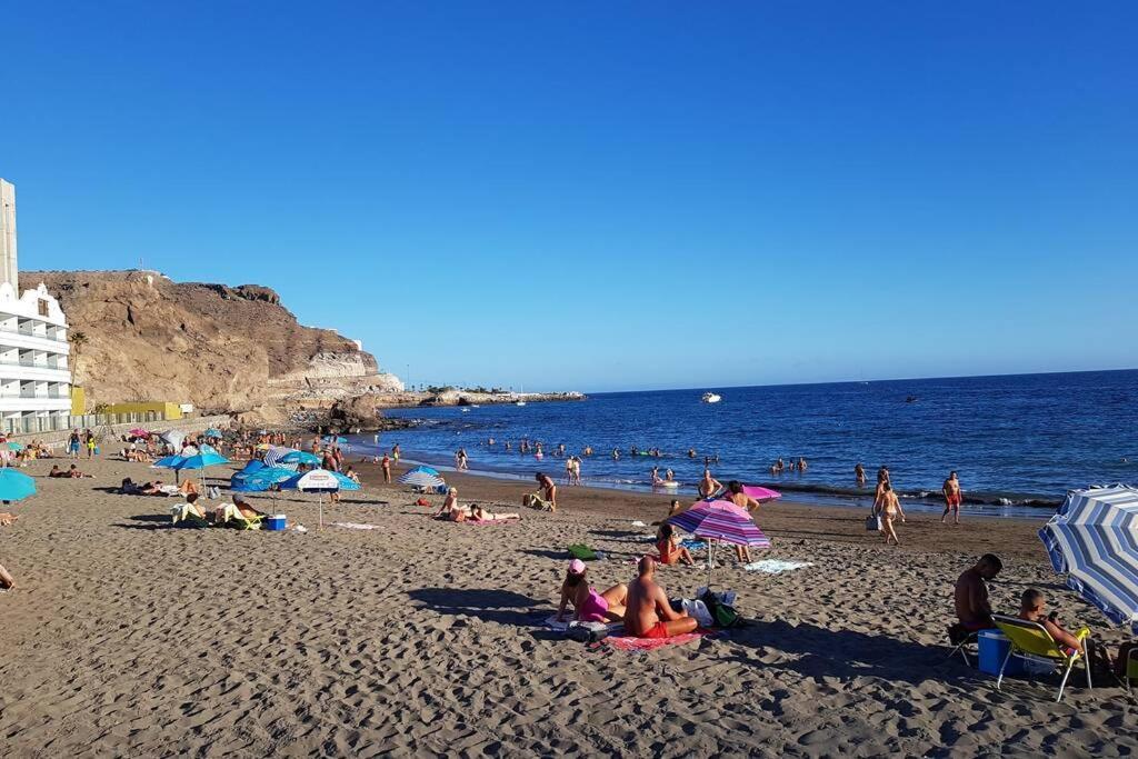 Oceanfront Deluxe-45M,Heated Pools,2Aircondition, 2Tv-65",Dishwasher,600Mb,Lift,Amadores View ! Playa Del Cura  Extérieur photo