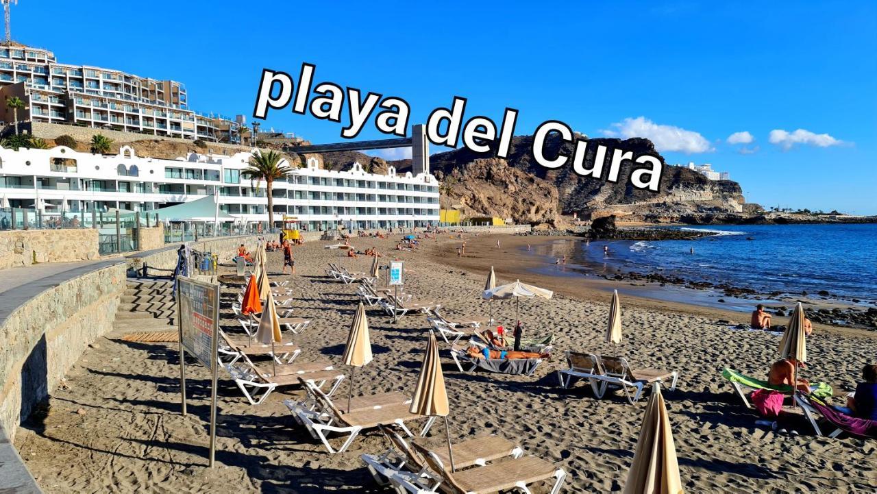 Oceanfront Deluxe-45M,Heated Pools,2Aircondition, 2Tv-65",Dishwasher,600Mb,Lift,Amadores View ! Playa Del Cura  Extérieur photo